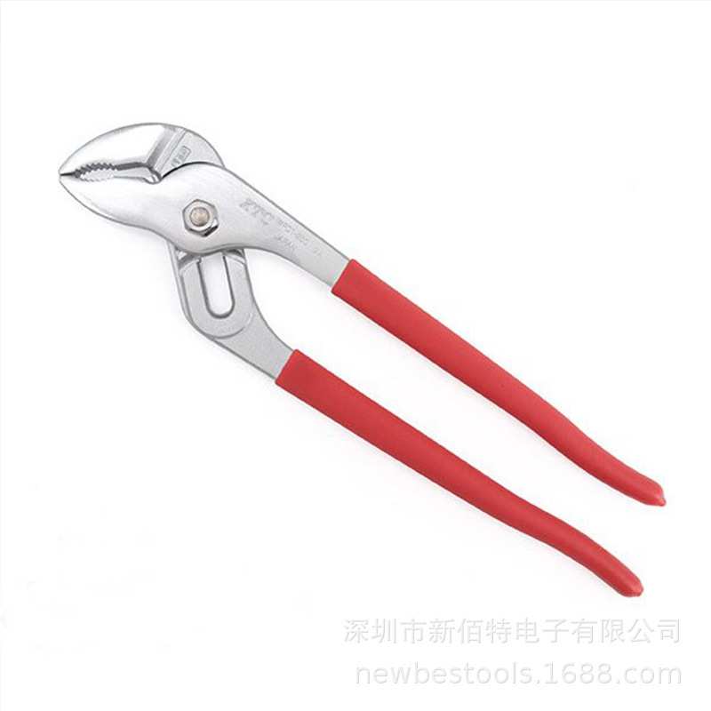 水泵钳10寸水管钳可调节8701250鲤鱼钳管子夹钳多功能活动钳