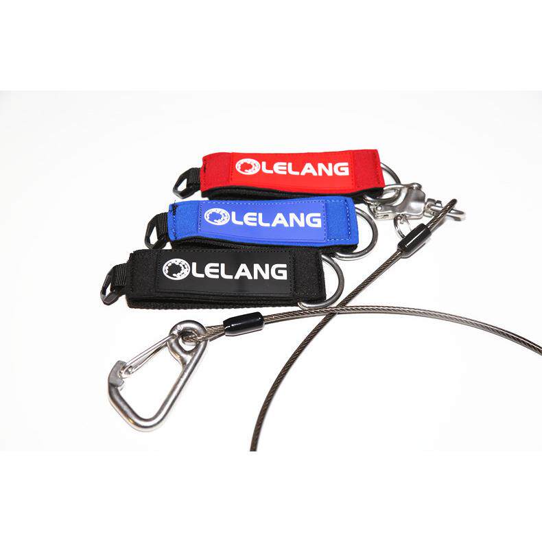 lelang自由潜水 Lanyard 水下安全绳 海训深度专用free diving