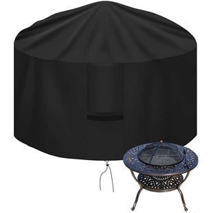 户外花园家具防尘防水罩庭院桌椅罩烧烤炉防护罩solo stove火炉罩