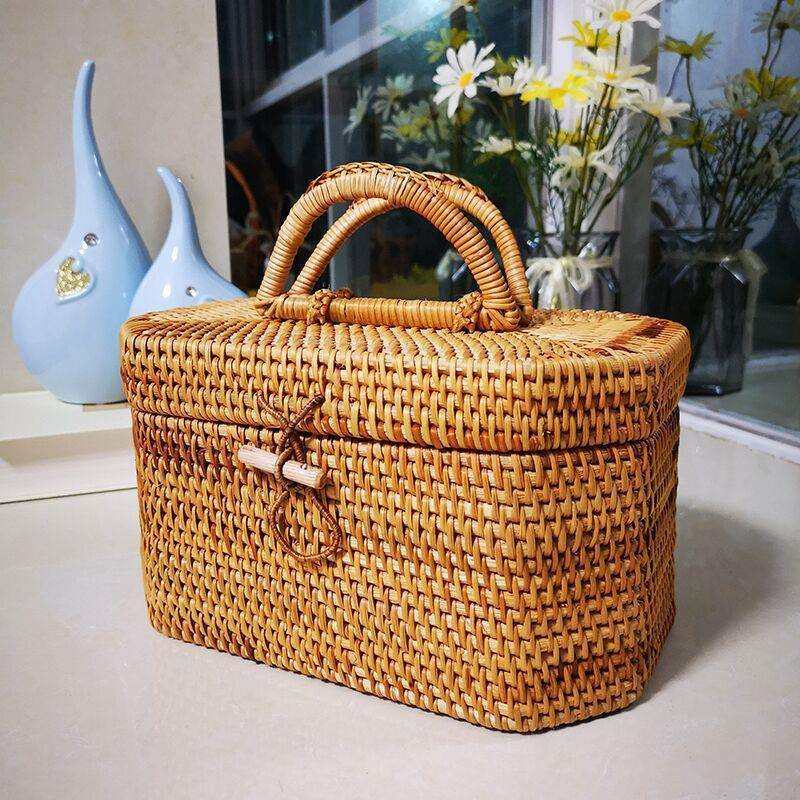 华飞越南藤编收纳盒筐手提八角箱收纳篮收纳箱050,玩具/童车/益智/积木/模型,毛绒/玩偶/公仔/布艺类玩具,淘宝优惠券,粉丝福利购,淘宝优惠卷