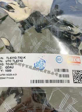 UTC(友顺) TL431G-T92-K TL431 电压基准芯片 TO-92 直插三极管