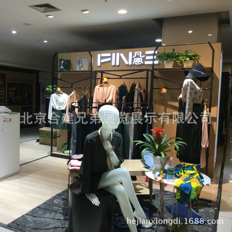 不锈钢展示柜 商场展示柜 服装柜台 价格合理