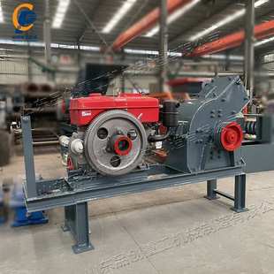 小型锤式破碎机   石灰石煤矸石粉碎设备  混泥土砖碎石破碎机