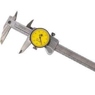 广陆1989系列带表卡尺机芯独特 读数清晰精确金属罩壳150 200 300