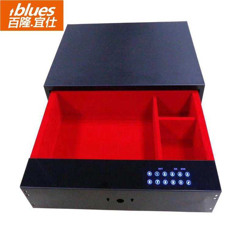 工厂直销指纹抽屉 密码抽屉 衣柜保险箱 抽屉数字水晶键 高安全性