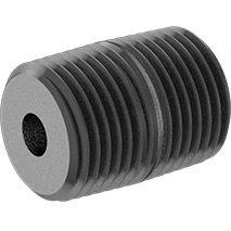 Super-Thick-WallPipeNipple,Steel,FullyThreaded,1/2NPT,1-1/8