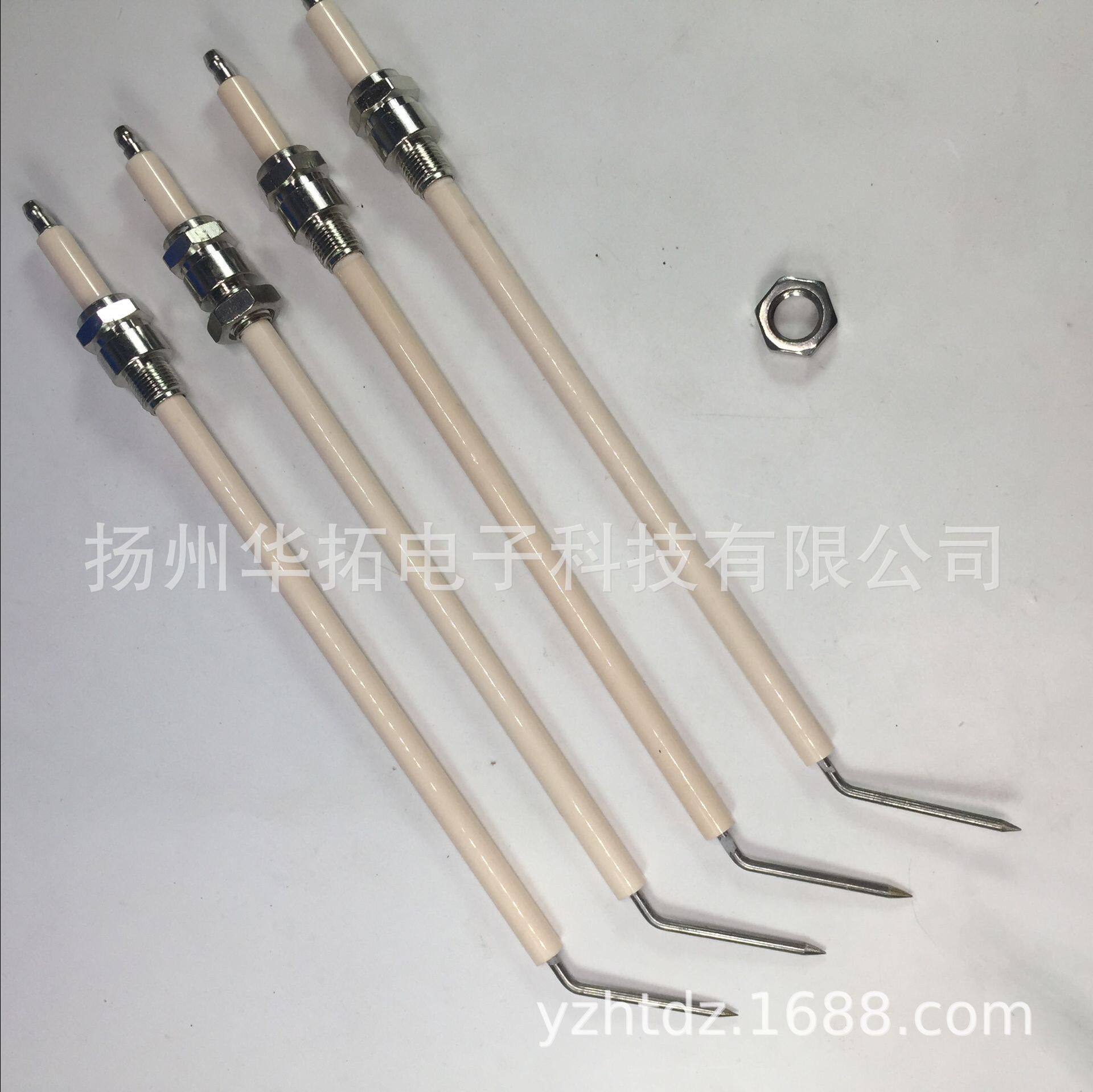 窑炉锅炉烧嘴点火电极燃烧机点火棒针尾磨尖折弯