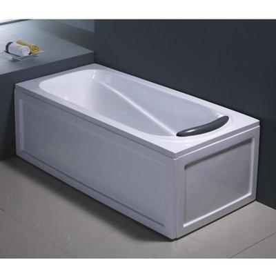 供应经典款式亚克力裙边浴缸冲浪按摩 apron bathtub with wall