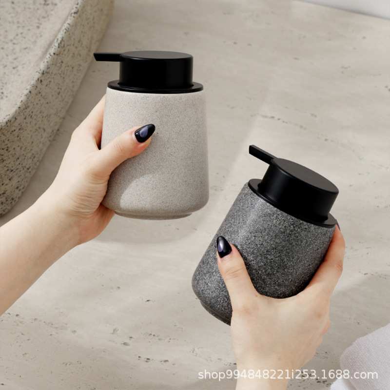 起泡瓶洗手液瓶子轻奢复古泡沫按压瓶空瓶起泡器酒店分装瓶装饰品