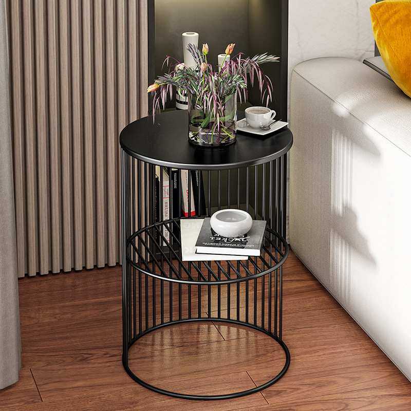 铁艺轻奢茶几北欧客厅小边几沙发边角柜置物架迷你花几圆几角几,3C数码配件,摄像机配件,淘宝优惠券,粉丝福利购,淘宝优惠卷