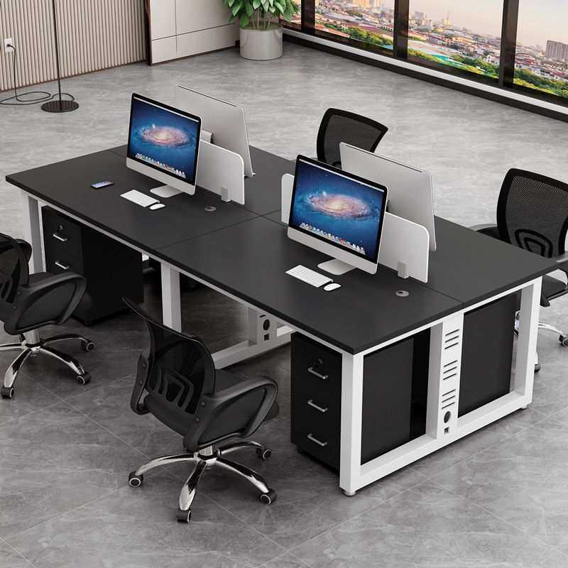 简约职员办公桌员工电脑桌办公桌椅组合2/4/6人屏风工作位卡座,3C数码配件,摄像机配件,淘宝优惠券,粉丝福利购,淘宝优惠卷