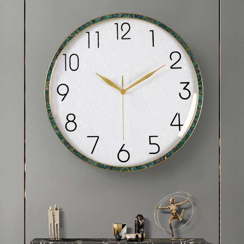 轻奢钟表挂钟客厅家用现代简约2024新款静音时钟挂墙表圆形石英钟,3C数码配件,摄像机配件,淘宝优惠券,粉丝福利购,淘宝优惠卷