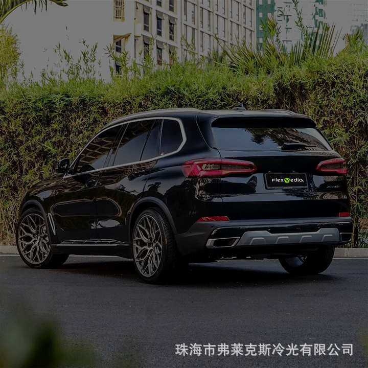 厂家直销潮流EL冷光板车贴可以发光的汽车贴纸发光后窗贴纸电光漆