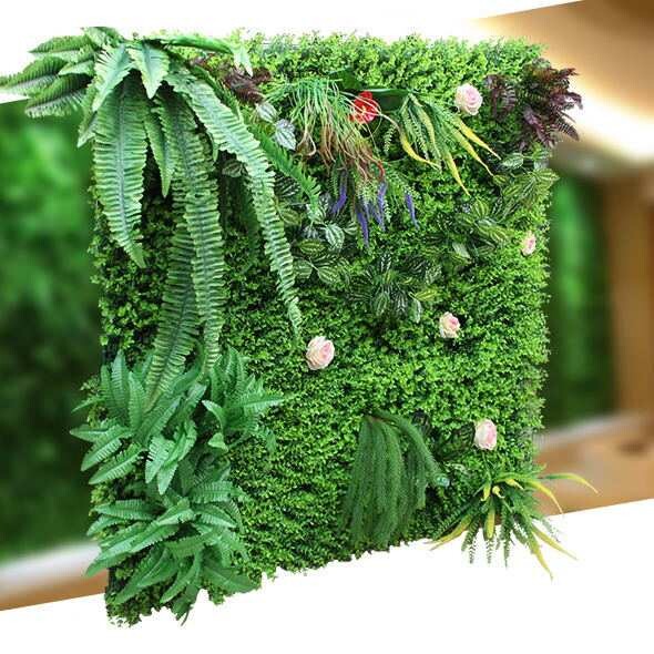 仿真植物墙草坪 地毯绿植墙壁假草皮 墙面绿化装饰室内外背景墙