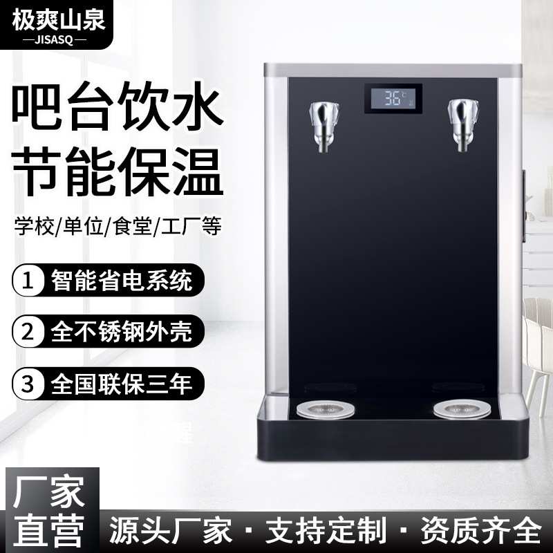 极爽山泉温热式开水器商用开水机奶茶店吧台饮水热水机自动上水