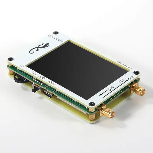 NanoVNA矢量网路分析仪2.8英寸驻波比50KHz-900MHzHF短板分析仪