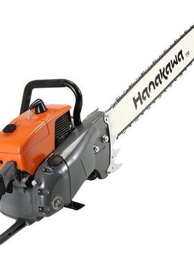 070油锯汽油链锯手持式105.7cc大功率便携式家用伐木锯园林工具