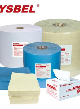 西斯贝尔SCR301B工业擦拭布SCR321W大卷式工厂吸油棉吸附棉垫无尘