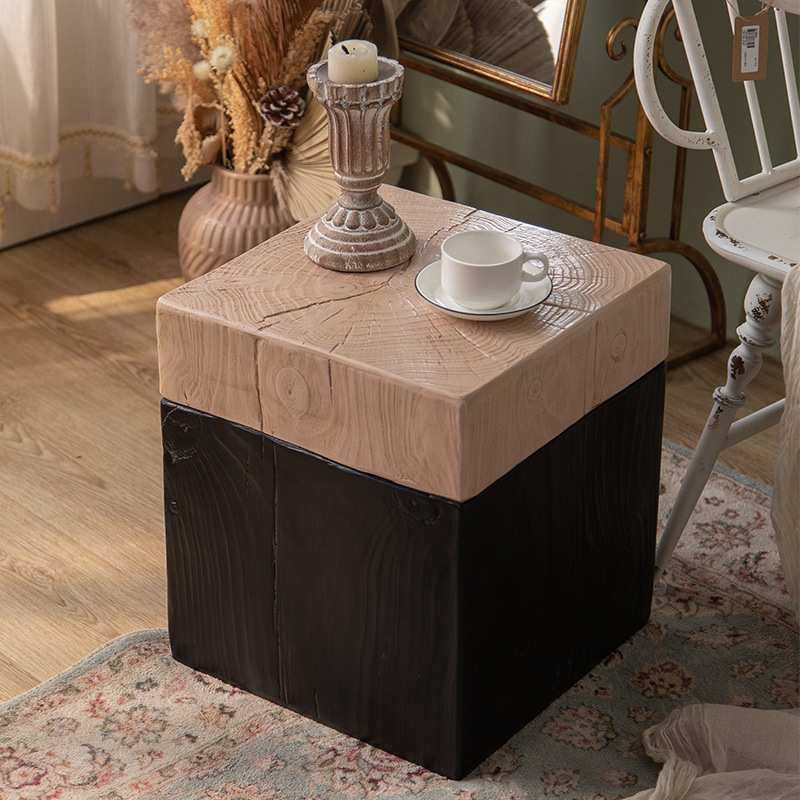 诧寂风木墩茶几民宿客厅沙发角几矮凳子设计师酒店床头柜木桩边几,模玩/动漫/周边/娃圈三坑/桌游,模型制作工具/辅料耗材,淘宝优惠券,粉丝福利购,淘宝优惠卷