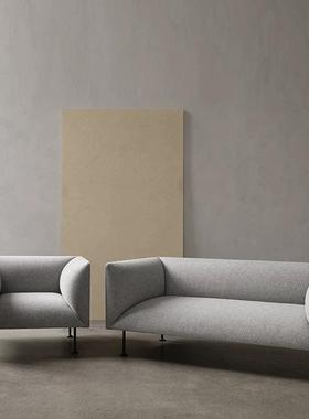 北欧简约布艺MENU沙发组合港式ins风创意沙发高脚休闲设计师家具