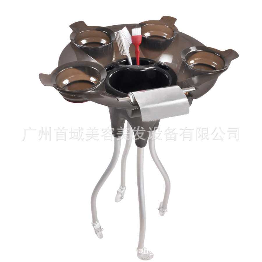 理发店染发工具支架染发碗移动置物架推车多用途发廊染发置物推车