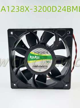 KAKU卡固新能源全金属风扇KA1238X-3200D24BML/FG报警DC24V阻燃