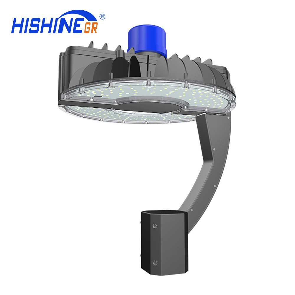 园区停车场灯庭院小区LED路灯100w公园景观灯 防水ip65出灯具套件