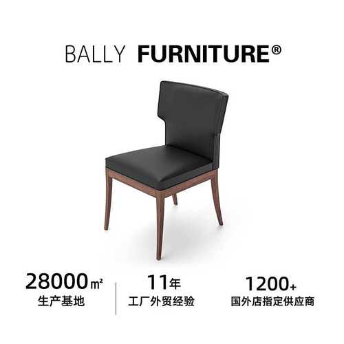 定制商务洽谈椅 高端舒适靠背餐椅范家大牌discovery chair versa
