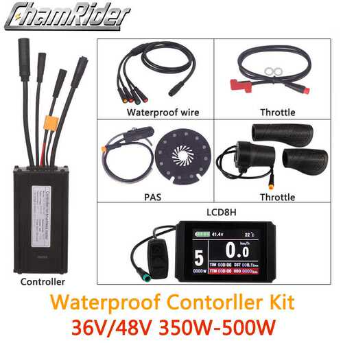 500W22A控制器防水套件LCD8仪表显示屏助力传感器刹车电动配件
