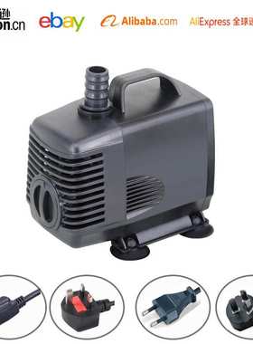 waterpump潜水泵美规水泵4W-150W园艺假山喷泉过滤循环抽水自吸