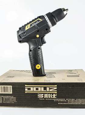 多利仕12V双速BD628双锂电池充电钻电动螺丝刀家用多功能电起子