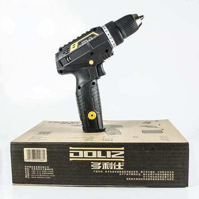 多利仕12V双速BD628双锂电池充电钻电动螺丝刀家用多功能电起子