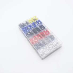 适用冷压接线端子套装压线钳收纳盒电线铜鼻子VE管型端子插压线帽