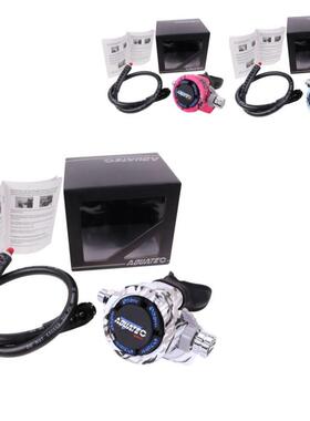 进口AQUATEC 冰潜调节器可调节潜水二级头冷水可调潜水呼吸调节器