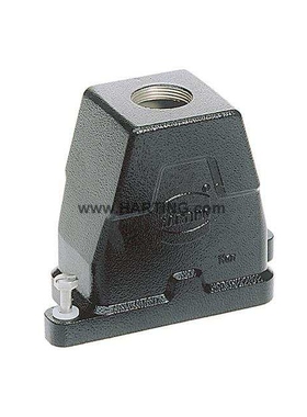 Harting 浩亭 09400240413 Han HPR 系列 H24B 顶入 PG牙黑色外壳