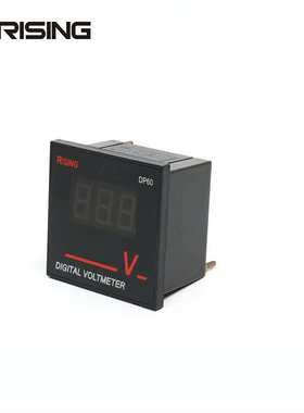 定制数显直流电压表 DP60 DC 0-33.33V 高精度LED数值显示