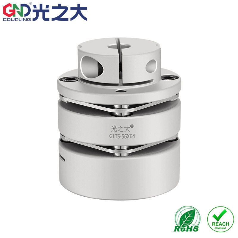 光之大传动CND弹性柱销编码器GLTS-34X43单台阶式双膜片联轴器