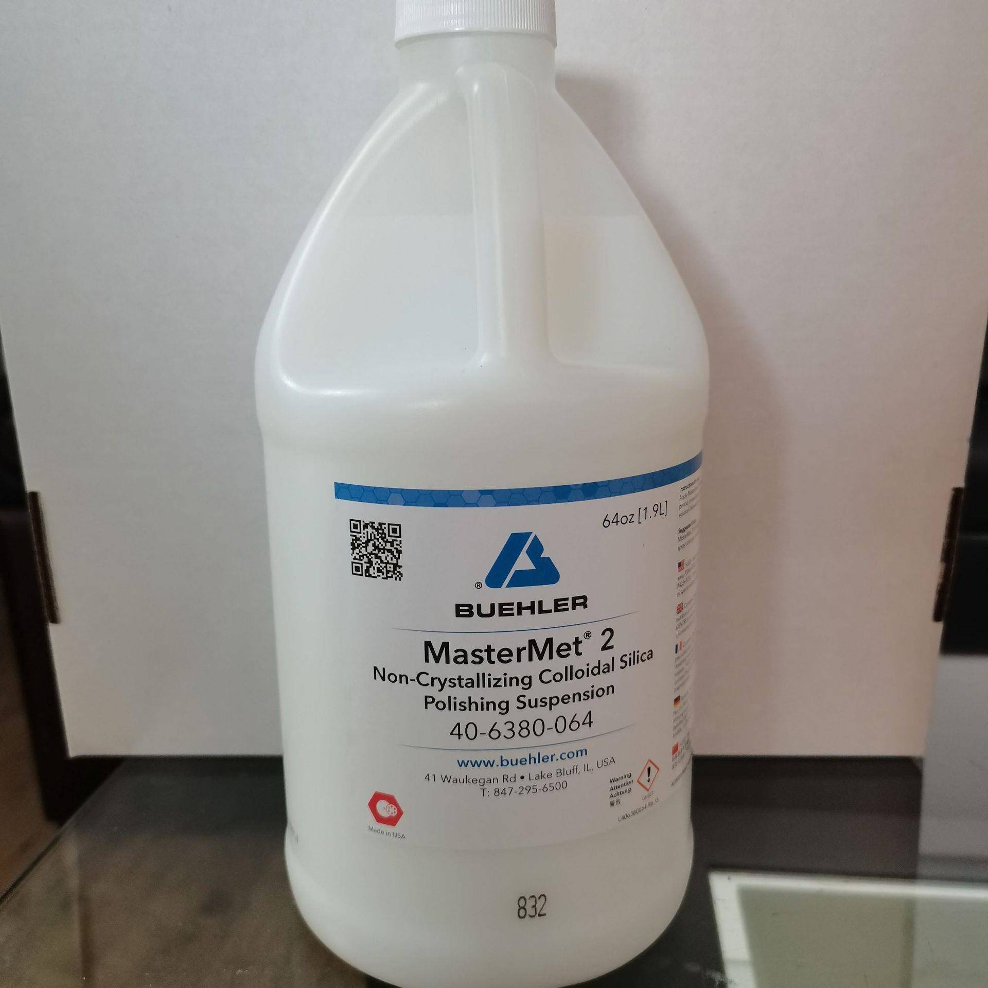 标乐氧化铝抛光液buehler氧化铝悬浮液950ML0.05微米氧化铝抛光液