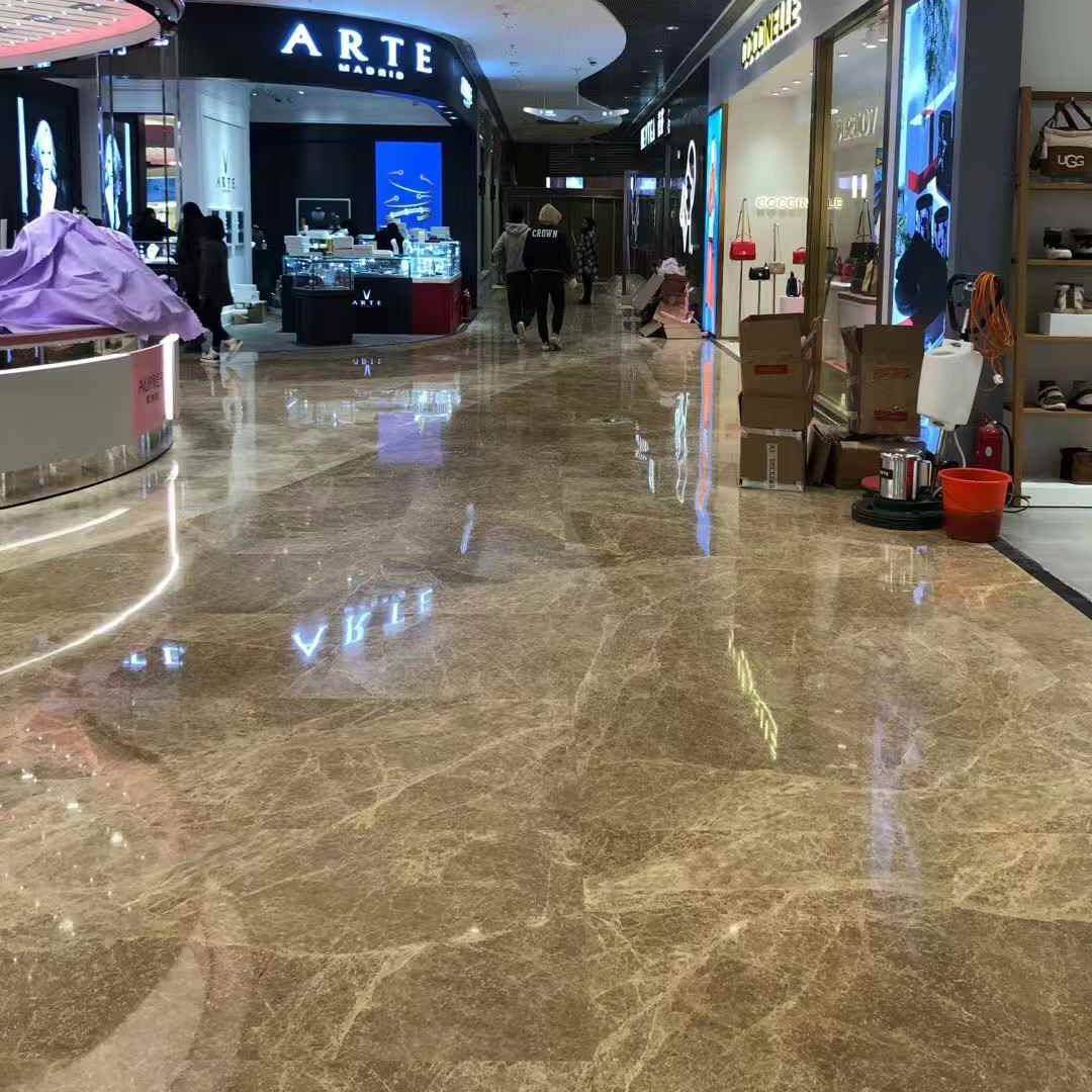 浅啡网大理石地板砖 室内装修天然石材岛台橱柜台面板 大理石
