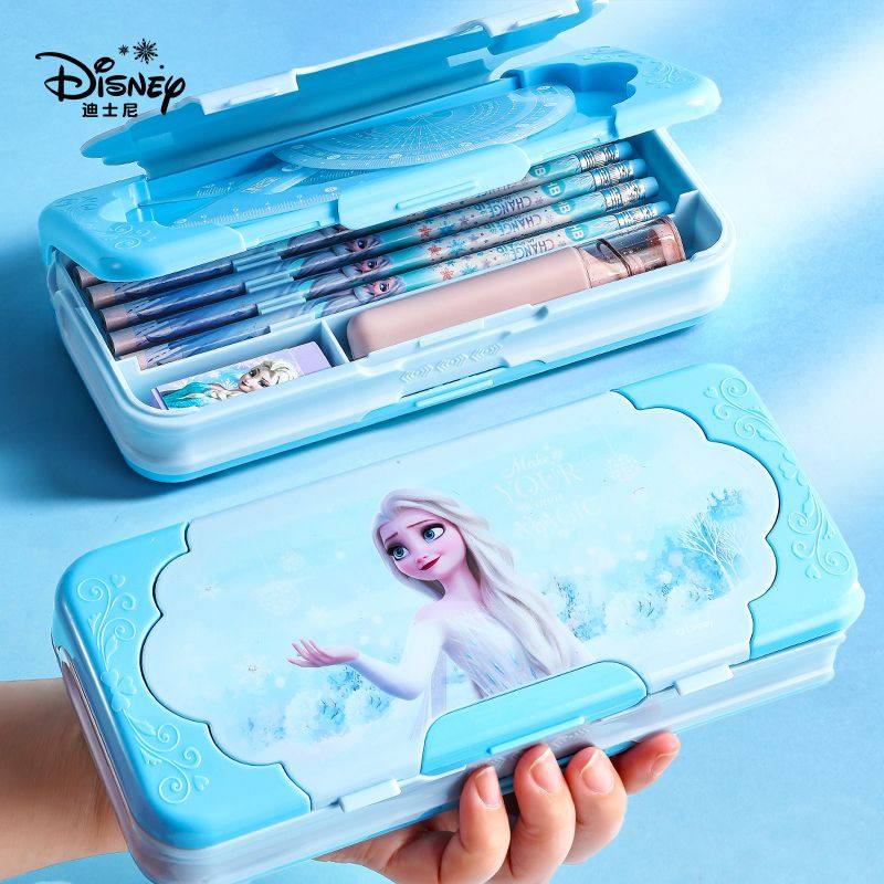 冰雪奇缘爱莎文具盒小学生女童公