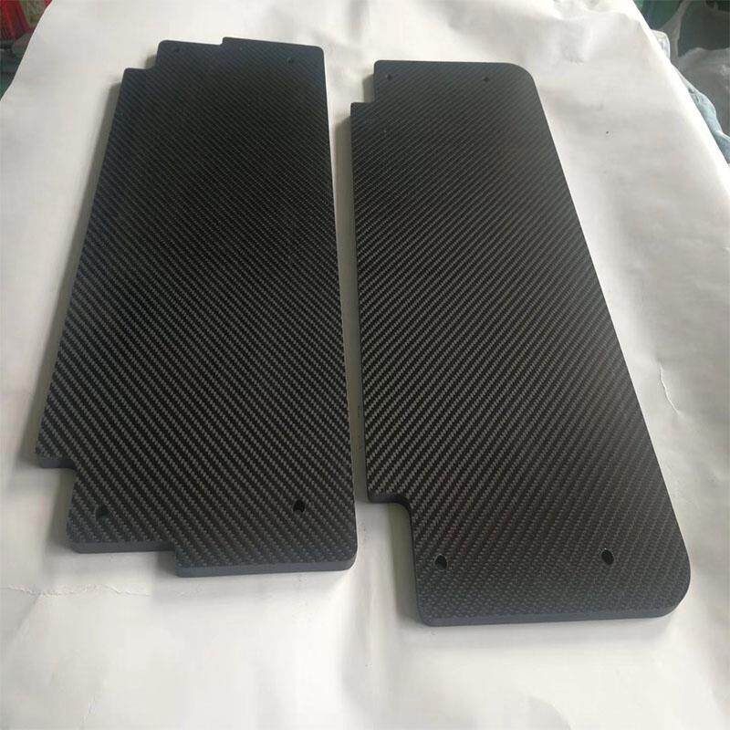 碳板全碳纤维材料可加工个性化碳纤维板斜纹黑色哑光各种型号