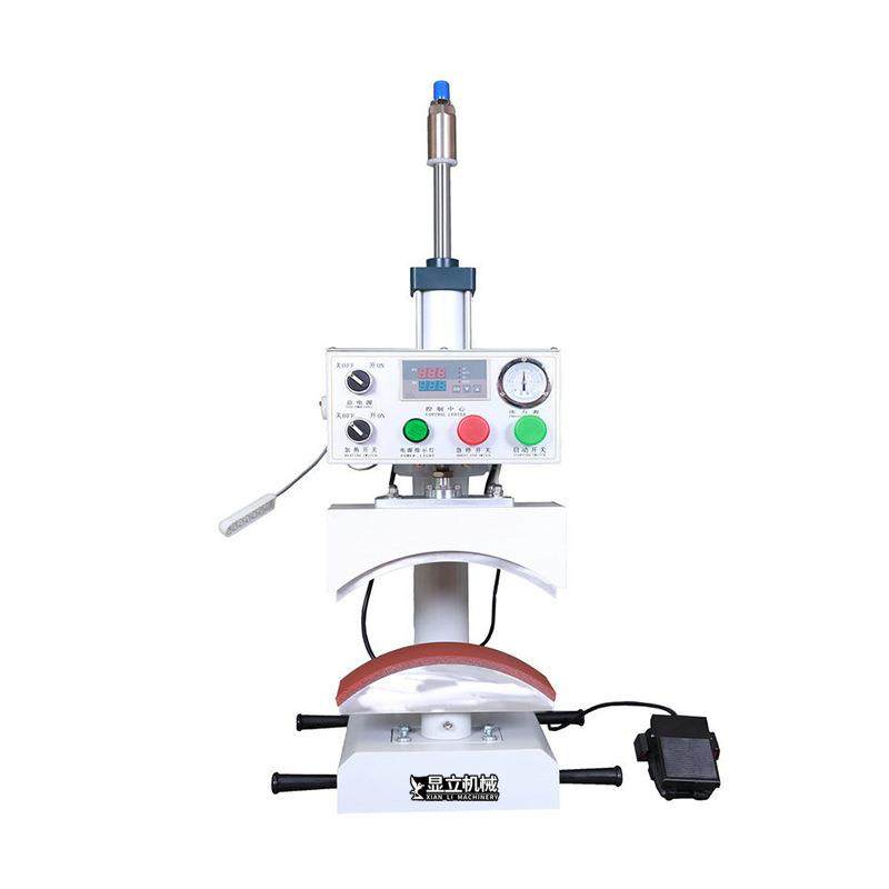 厂家服装自动缝冲锋衣袖袖口热压机半自动整烫设备压烫机