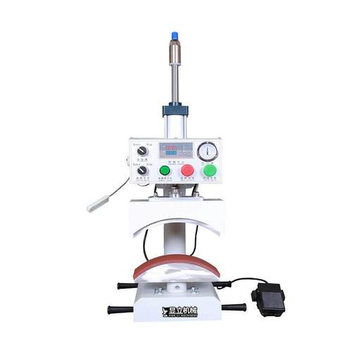 厂家服装自动缝冲锋衣袖袖口热压机半自动整烫设备压烫机