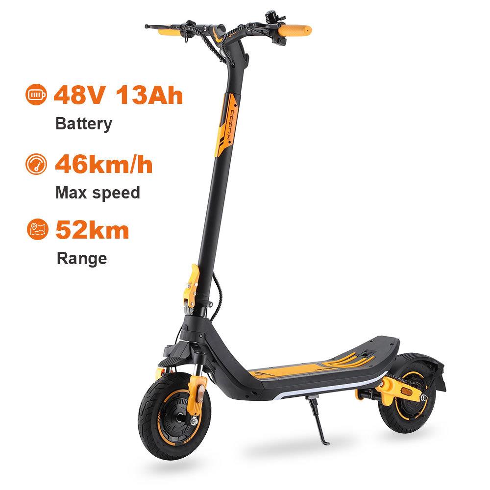 KUGOO M3专业折叠电动滑板车成人600W 48V 13Ah 2轮可折叠电动滑
