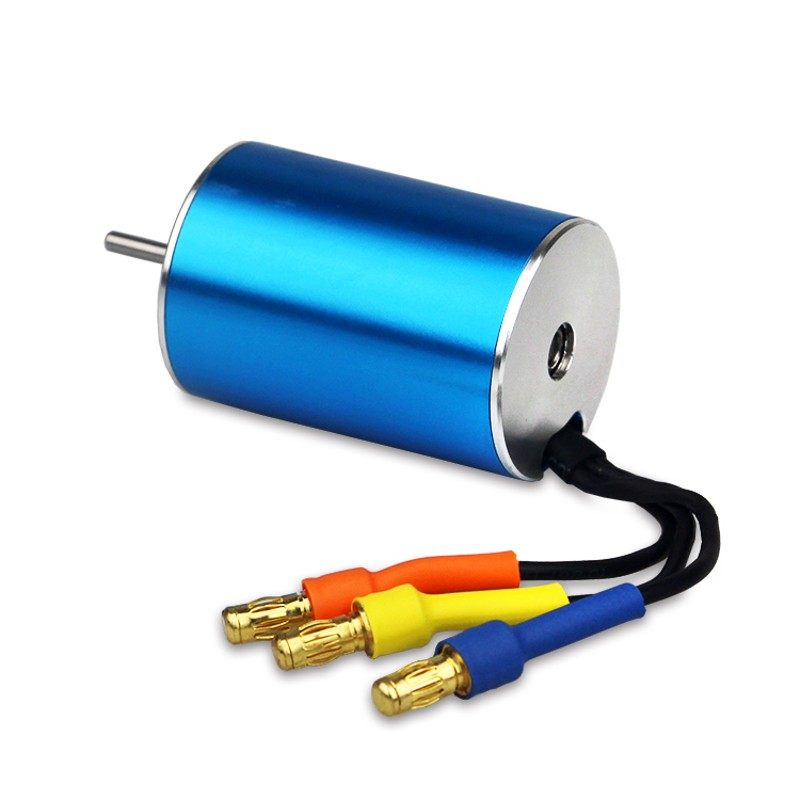 2435无感 刷电机无电800kv/4500KV/24304机+25A电调套餐 平跑车用