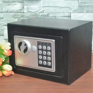 家用酒店客房保管箱保险箱迷你保险柜 保险柜保管箱防盗17*23*17