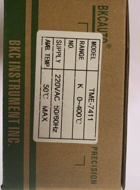 BKCAUTO??    TME-7411Z全智能数显PID调节温控表  单边接线