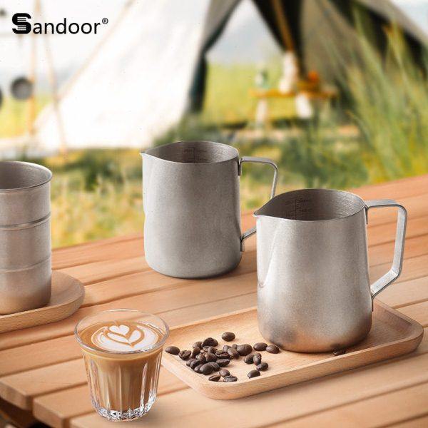 复古咖啡拉花缸意式户外露营内刻度拉花壶尖嘴杯304不锈钢打奶泡,餐饮具,拉花缸/拉花杯/打奶缸,淘宝优惠券,粉丝福利购,淘宝优惠卷