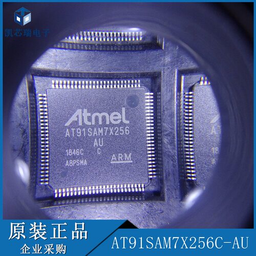 AT91SAM7X256C-AU芯片微处理器控制器32位LQFP-100拍前咨询