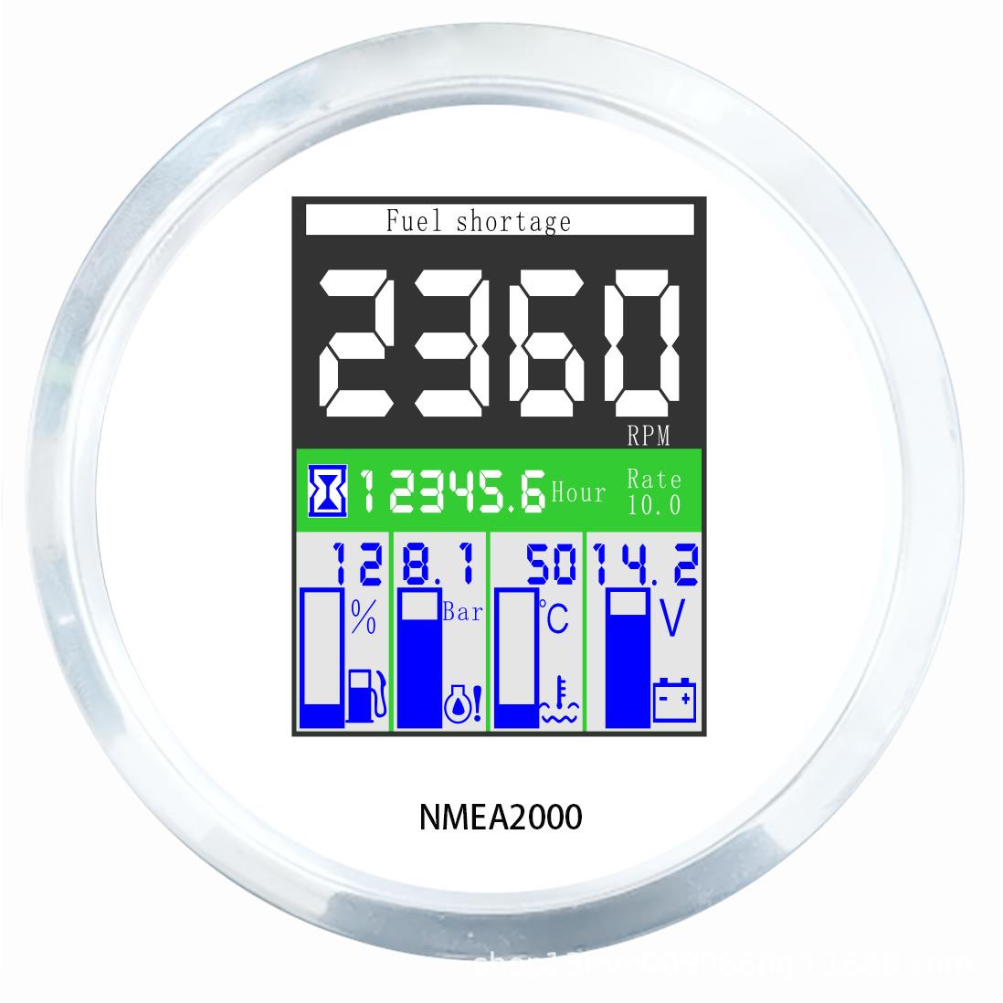 NMEA2000仪表游艇船外挂机高端外机总成高端游艇仪表仪表盘